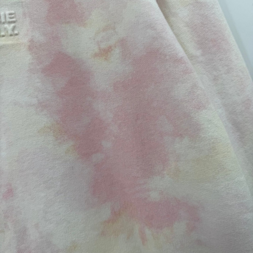 Men's Abercrombie and fitch soft af fleece tie dye pink hoodie size xxl - Picture 6 of 10